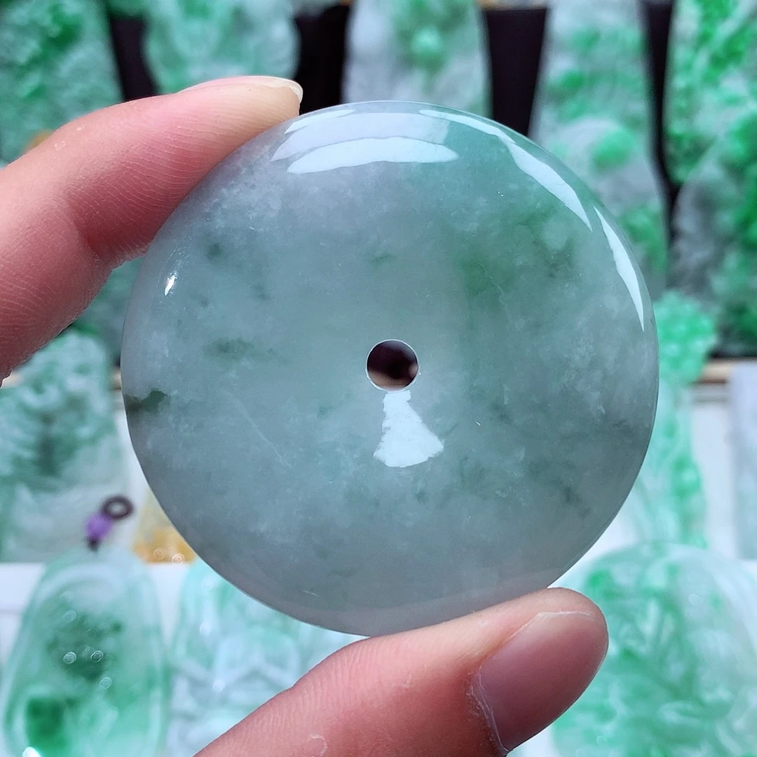 翡翠未镶嵌颈饰翡翠吊坠