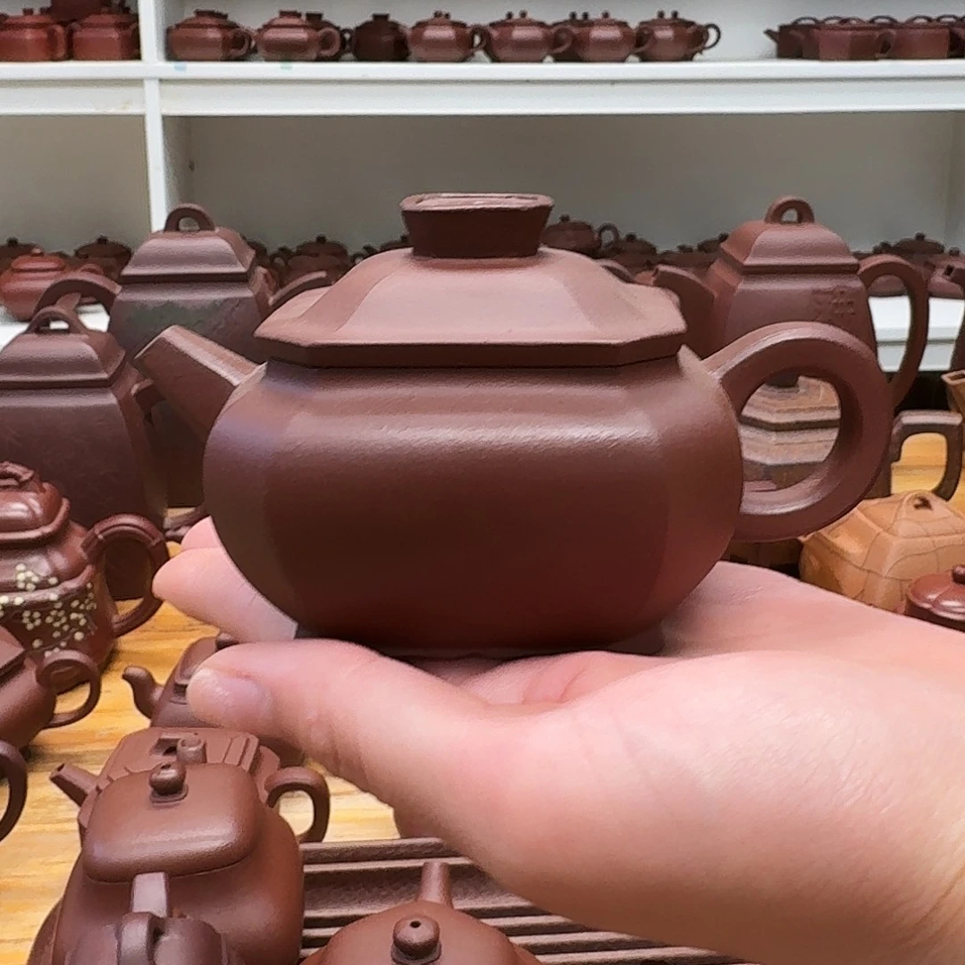 茶壶紫砂紫砂壶八方巨伦160cc
