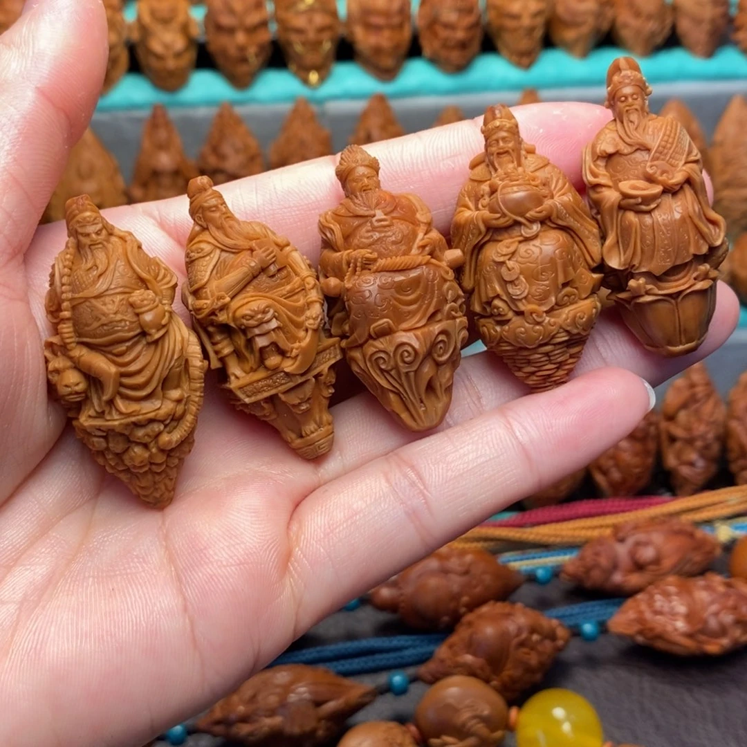 手串/手链橄榄核五路财神