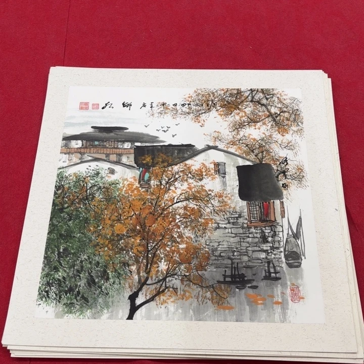 国画花鸟的翅膀和翅膀是一样