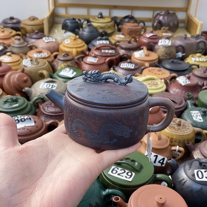 茶壶紫砂一**湖紫砂微瑕