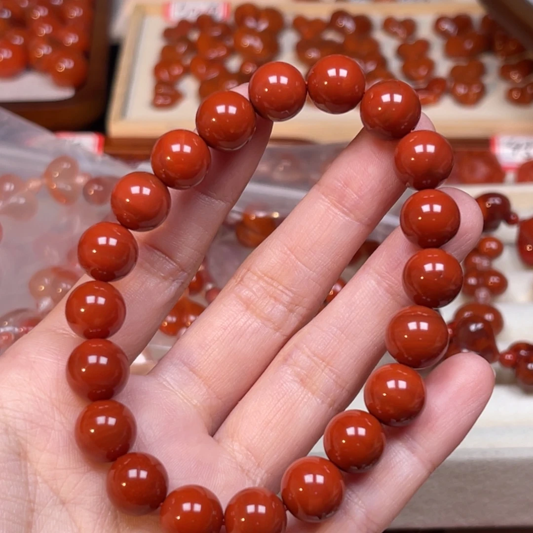 南红玛瑙未镶嵌手串