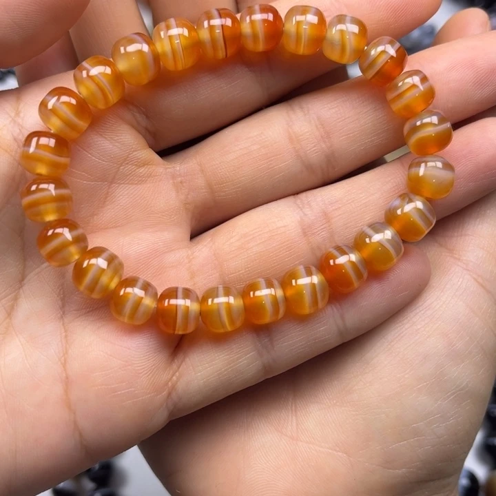 玛瑙/玉髓未镶嵌手链