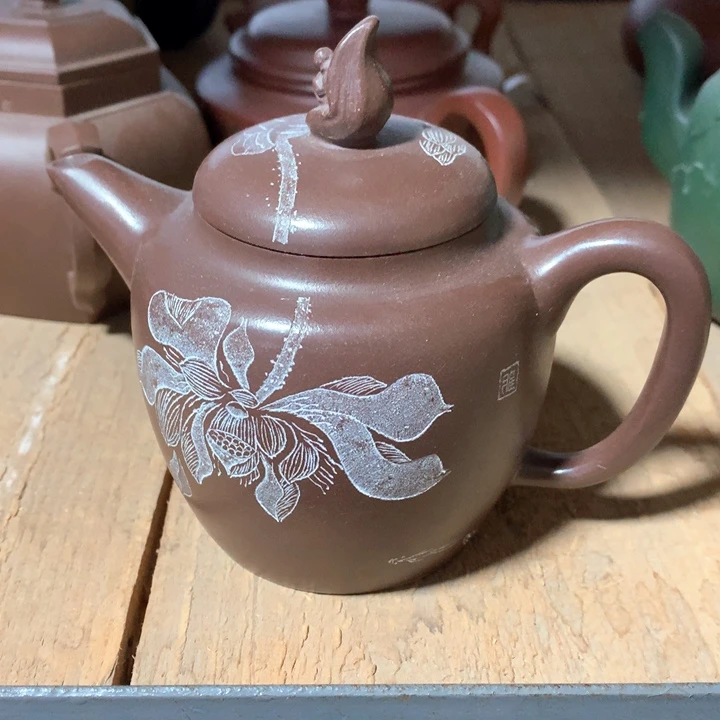 紫砂茶壶原矿手工287