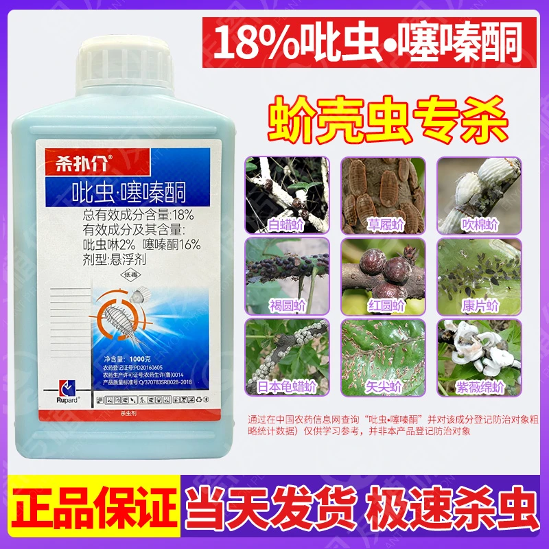 抗性介壳虫蚧壳虫柑橘果树吡虫啉噻嗪酮专治专杀虫卵双杀专用农药