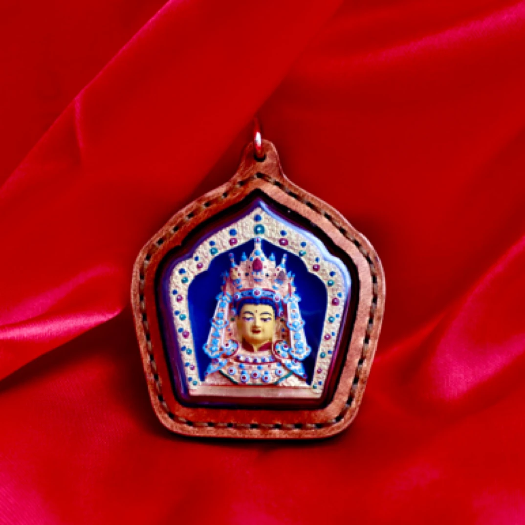 药泥擦擦手工彩绘双面觉沃佛八吉祥双鱼