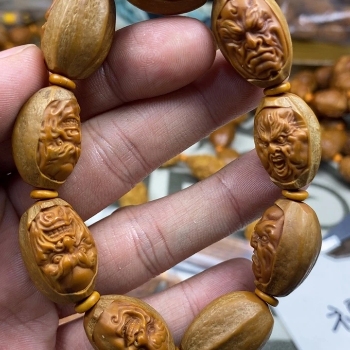 橄榄核手串/手链橄榄核雕工艺手串