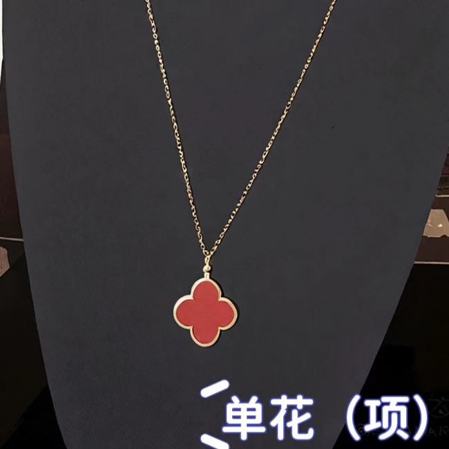 V04幸运四叶草单花丝巾（项）