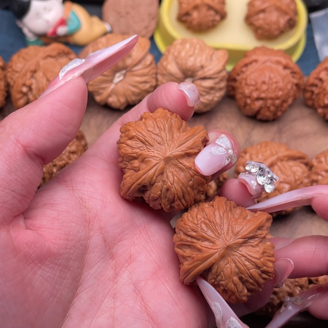 吊坠文玩核桃全品磨盘38