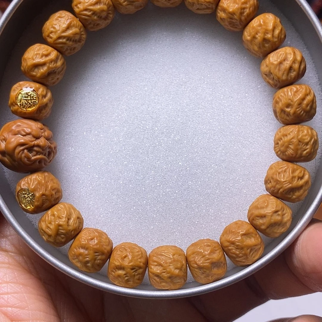 猴头核桃手串恶僧精工观山无相尺寸10+全品