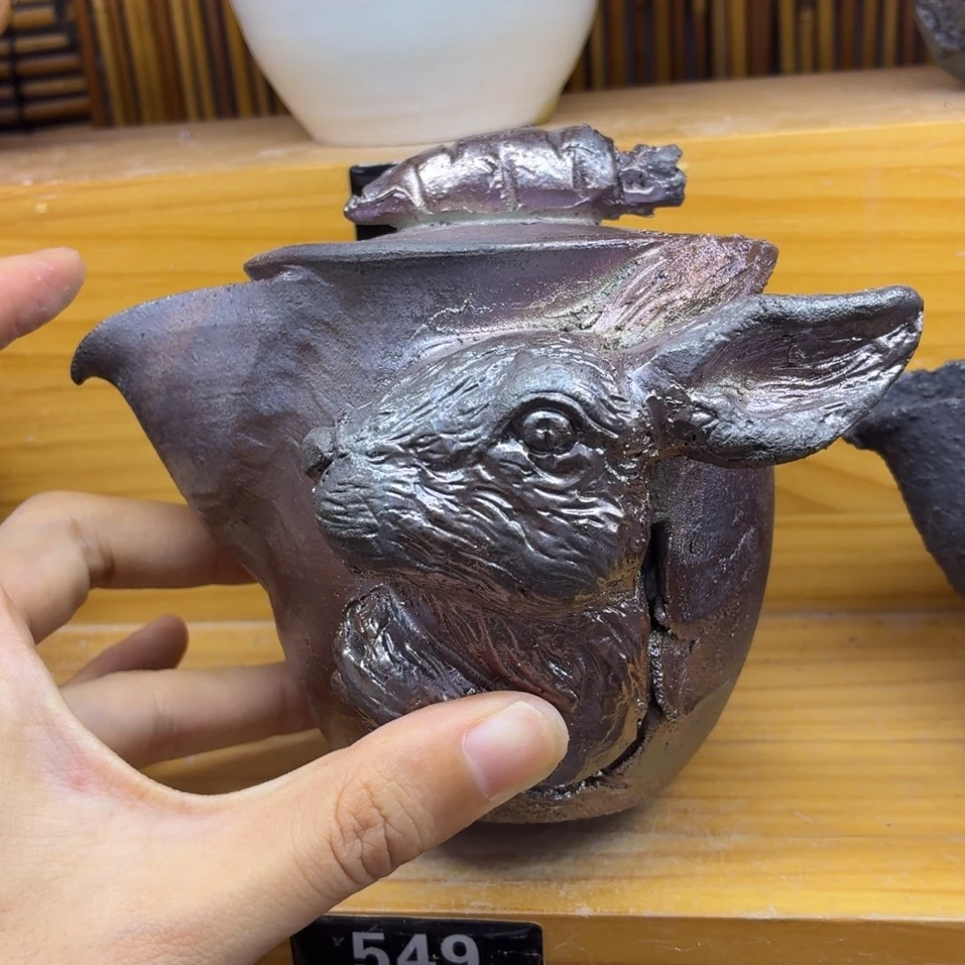 陶园柴烧，精品高货549泥纹