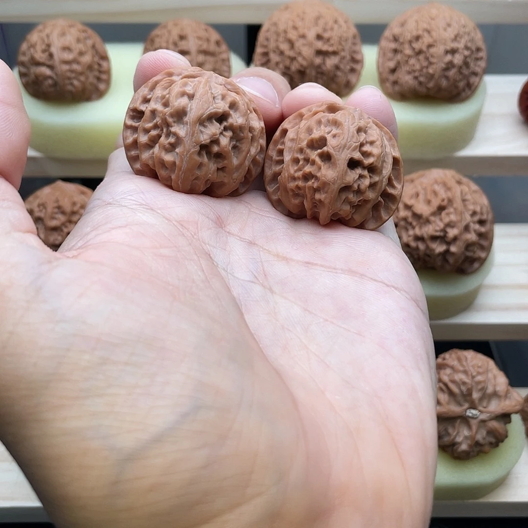 吊坠文玩核桃34全品苹果园