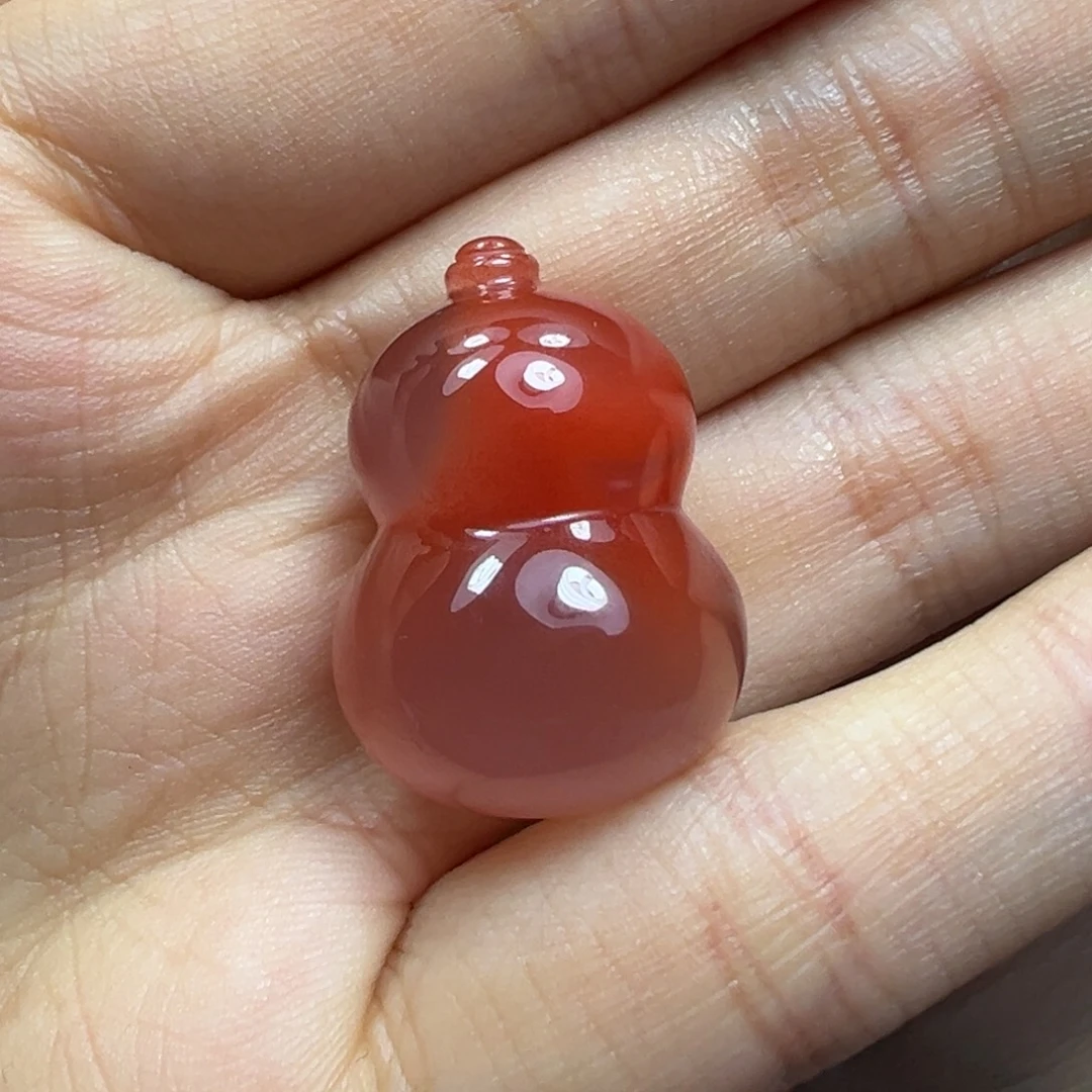 南红玛瑙未镶嵌吊坠