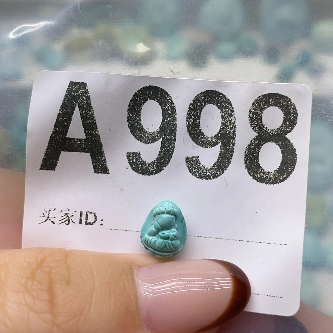 未镶嵌绿松石绿松石配饰定制