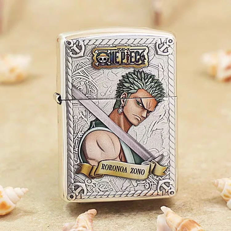 ZIPPO正品打火机/浮雕彩绘索隆/DY9902CY/凯亚1