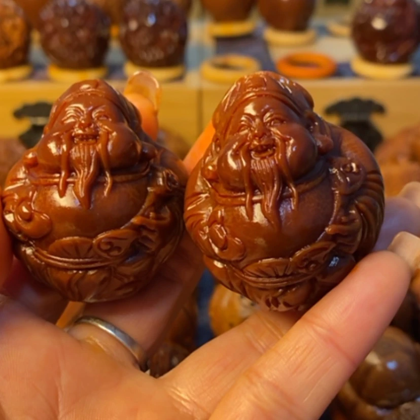 【闪购商品】橄榄核手串/手链小****6精品核雕