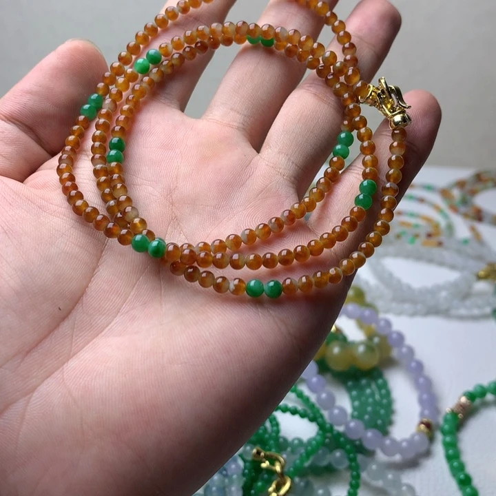 定制翡翠未镶嵌缅甸翡翠a货卡4