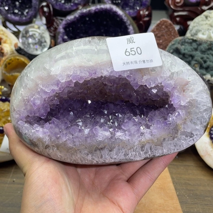 未镶嵌水晶珠宝半成品
