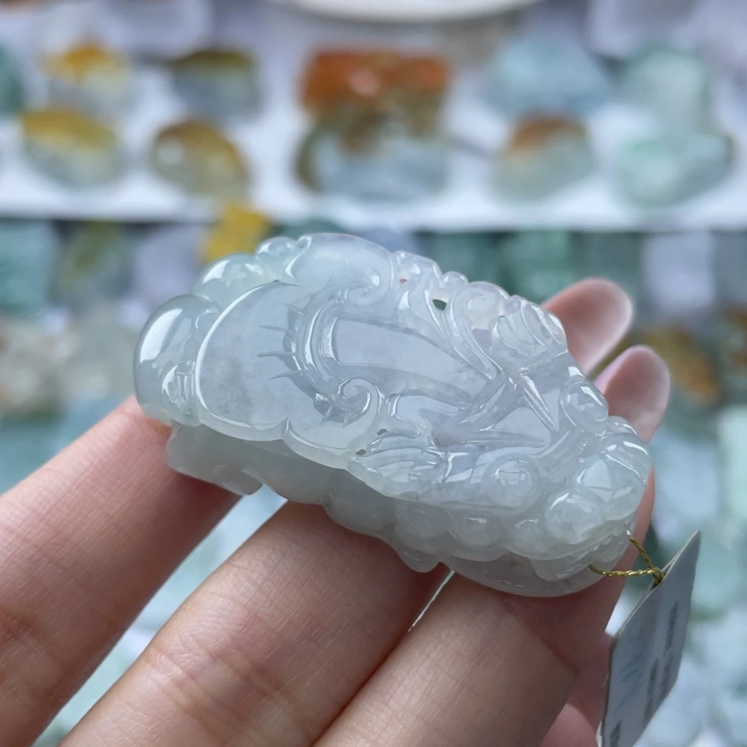 颈饰未镶嵌翡翠貔貅16