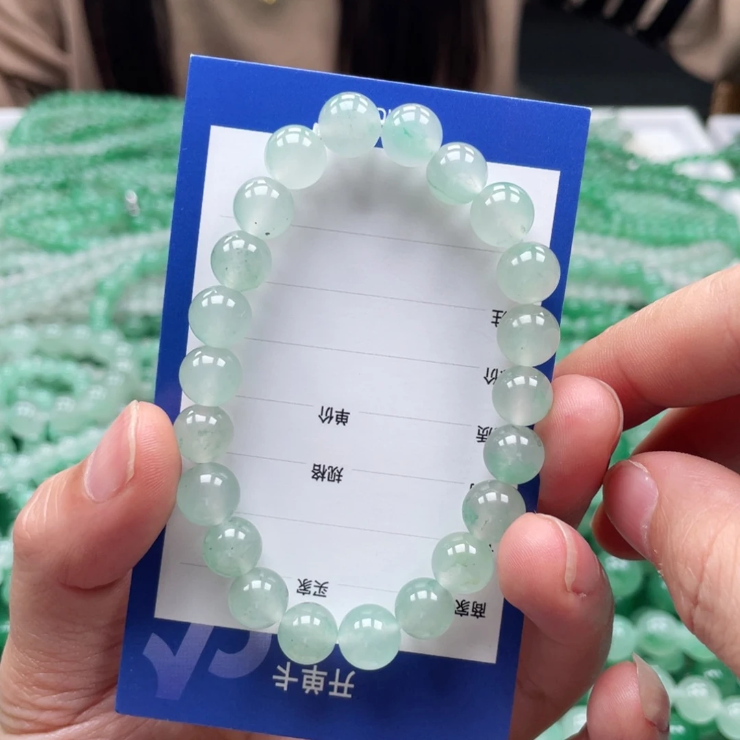 未镶嵌手串石英质玉（非洲翠）