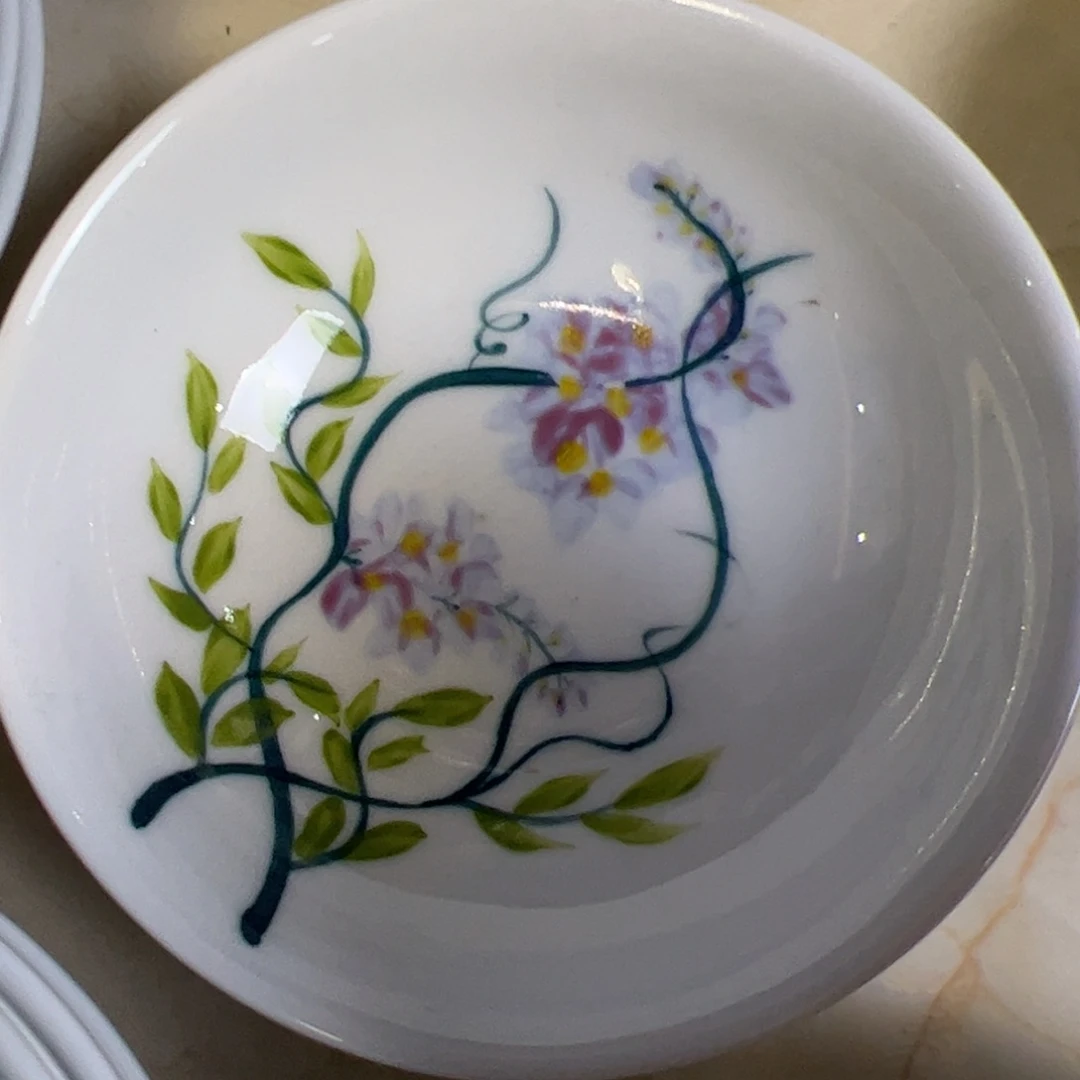 瓷片景德镇陶瓷手工手绘制作
