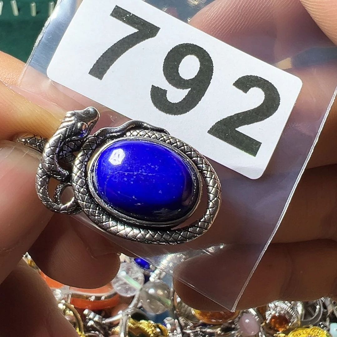 青金石颈饰未镶嵌收**师