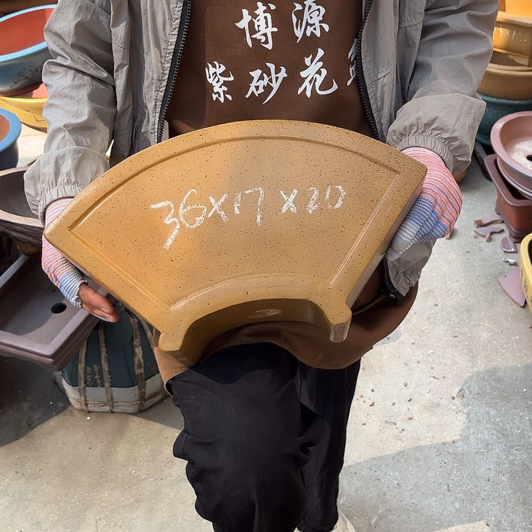 紫砂花盆盆景艺术