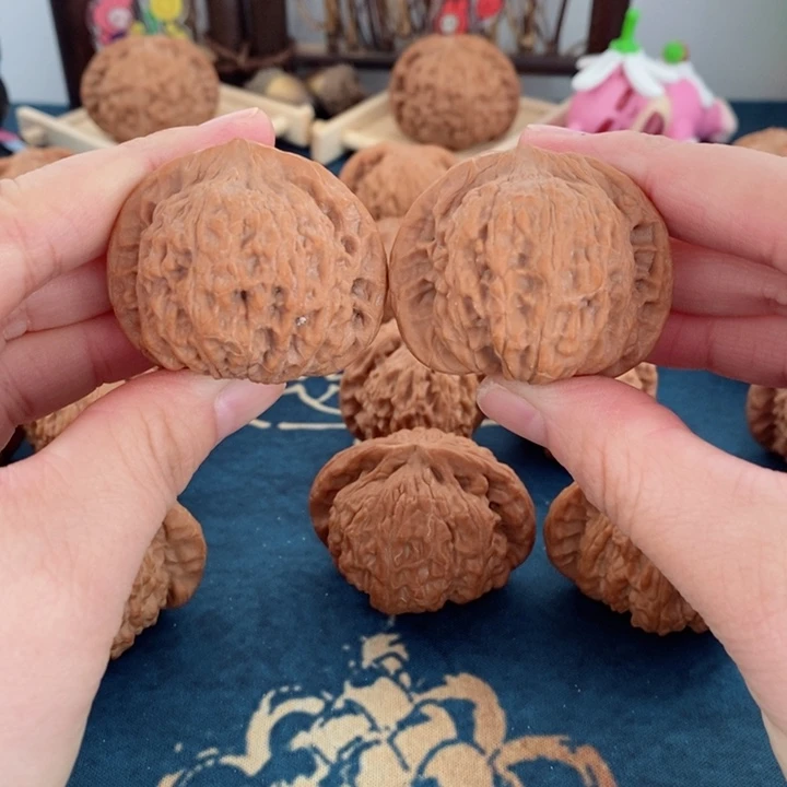 文玩核桃把件崔凯公子帽68