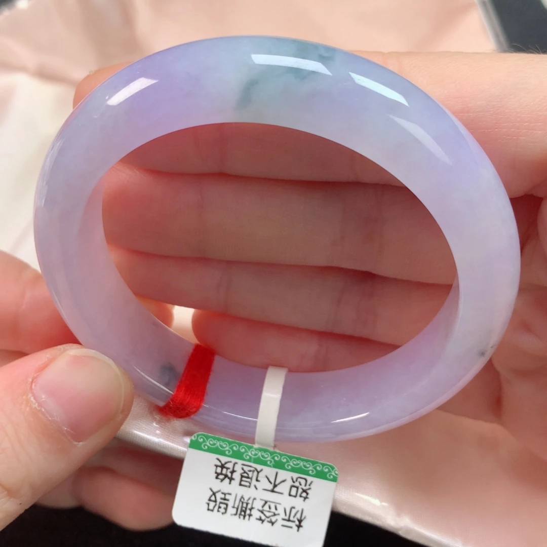 未镶嵌手镯翡翠缅甸天然翡翠手镯54