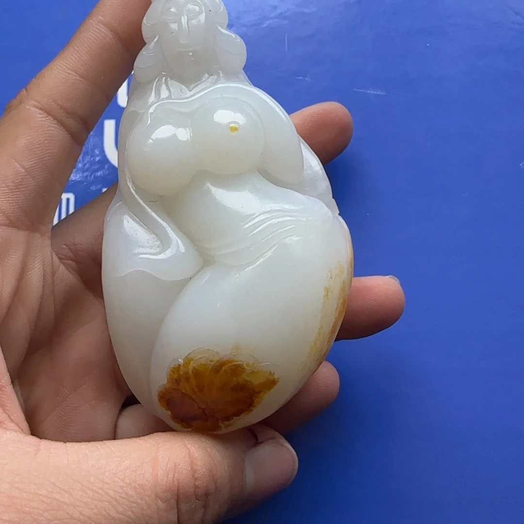 和田玉把件未镶嵌那*海