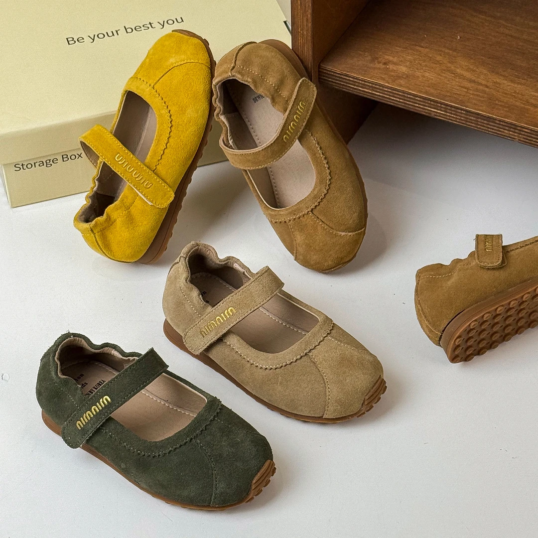 头层牛皮儿童休闲德迅运动鞋女童软底小单鞋男童休闲百搭潮牌鞋