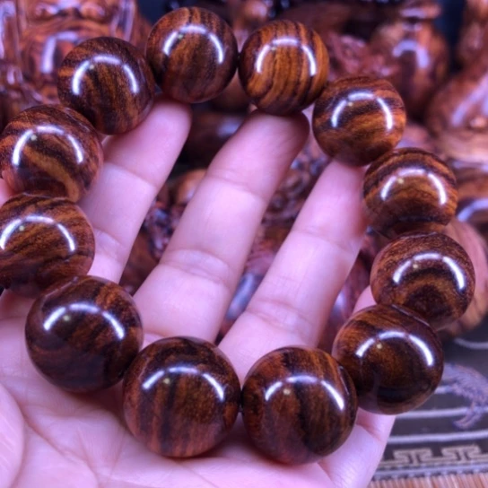 黄花梨/降香黄檀手串/手链海黃2.0手串
