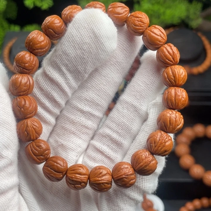 混***桃核吊坠精品单圈