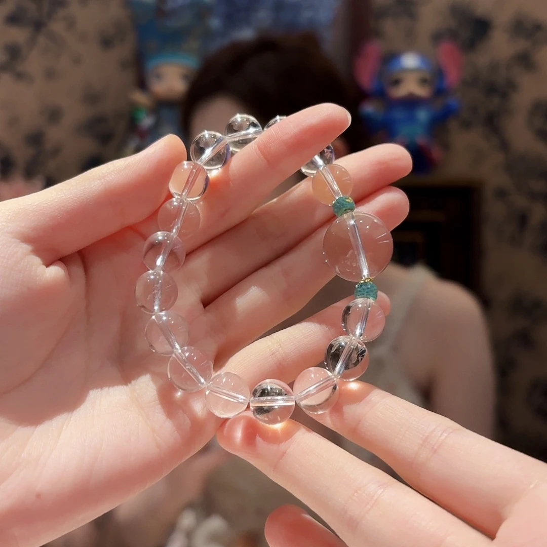 水晶手串未镶嵌多样性发其一