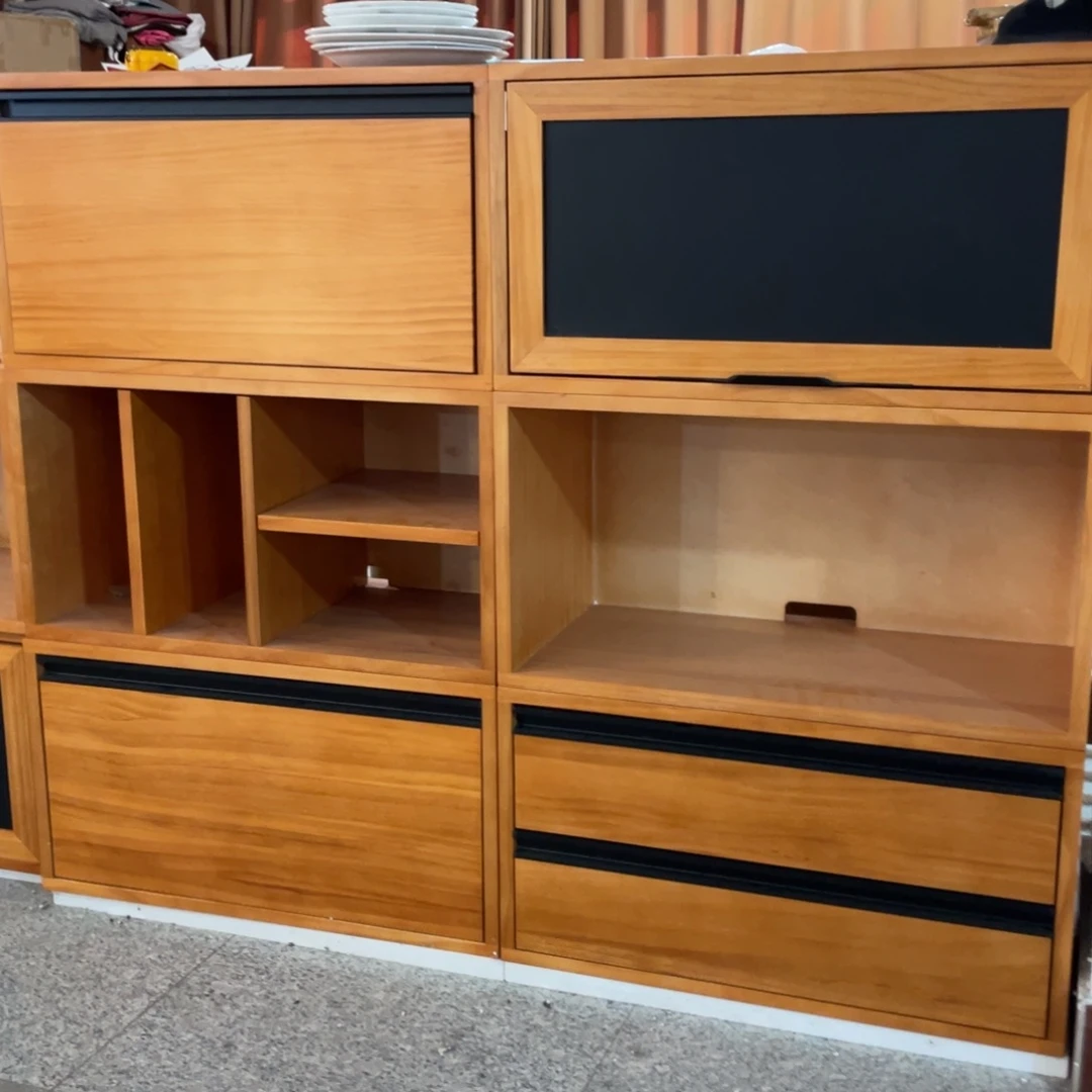 木魔方组合柜6个，3个一抽，两个上黑板，一个多格