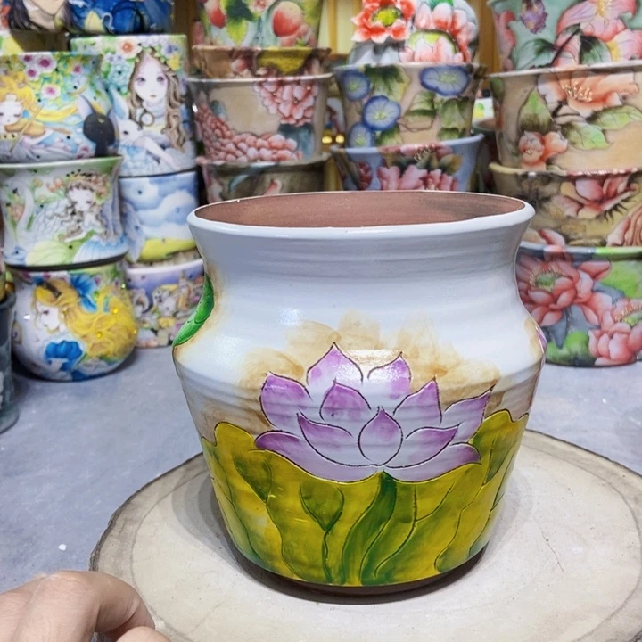 景德镇艺术手绘作品