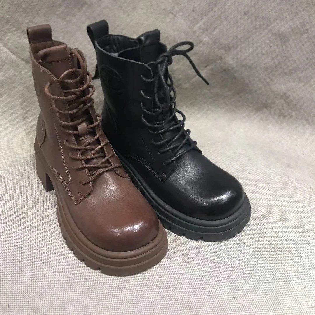 耐磨街头风厚款高帮鞋时尚马丁