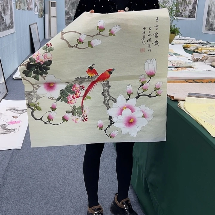 国画纯手绘国画作品大漏啦！