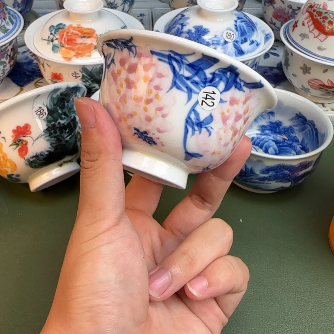 彦祖纯手工手绘茶具142