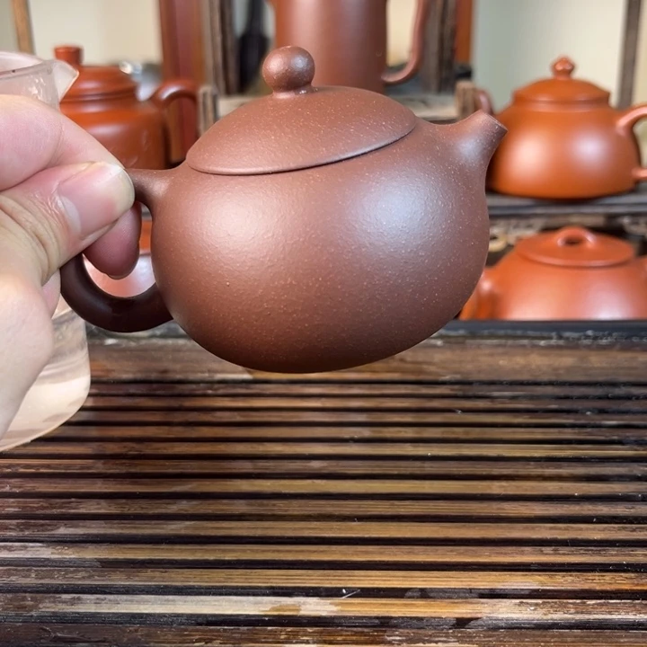 茶壶紫砂原矿紫砂手工制作