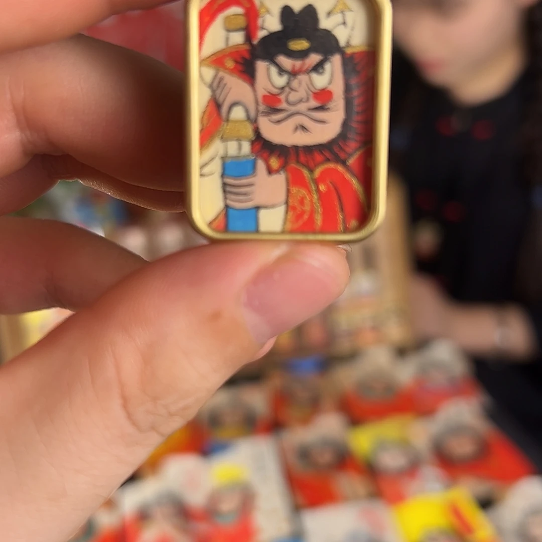 精***码纯手绘钟馗文创画