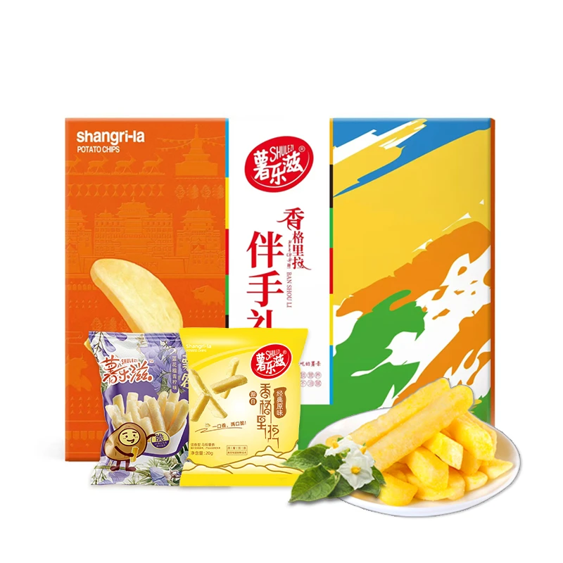 薯乐滋蓝花楹青柠味原味非油炸办公室零食小包装开学宿舍早餐整箱