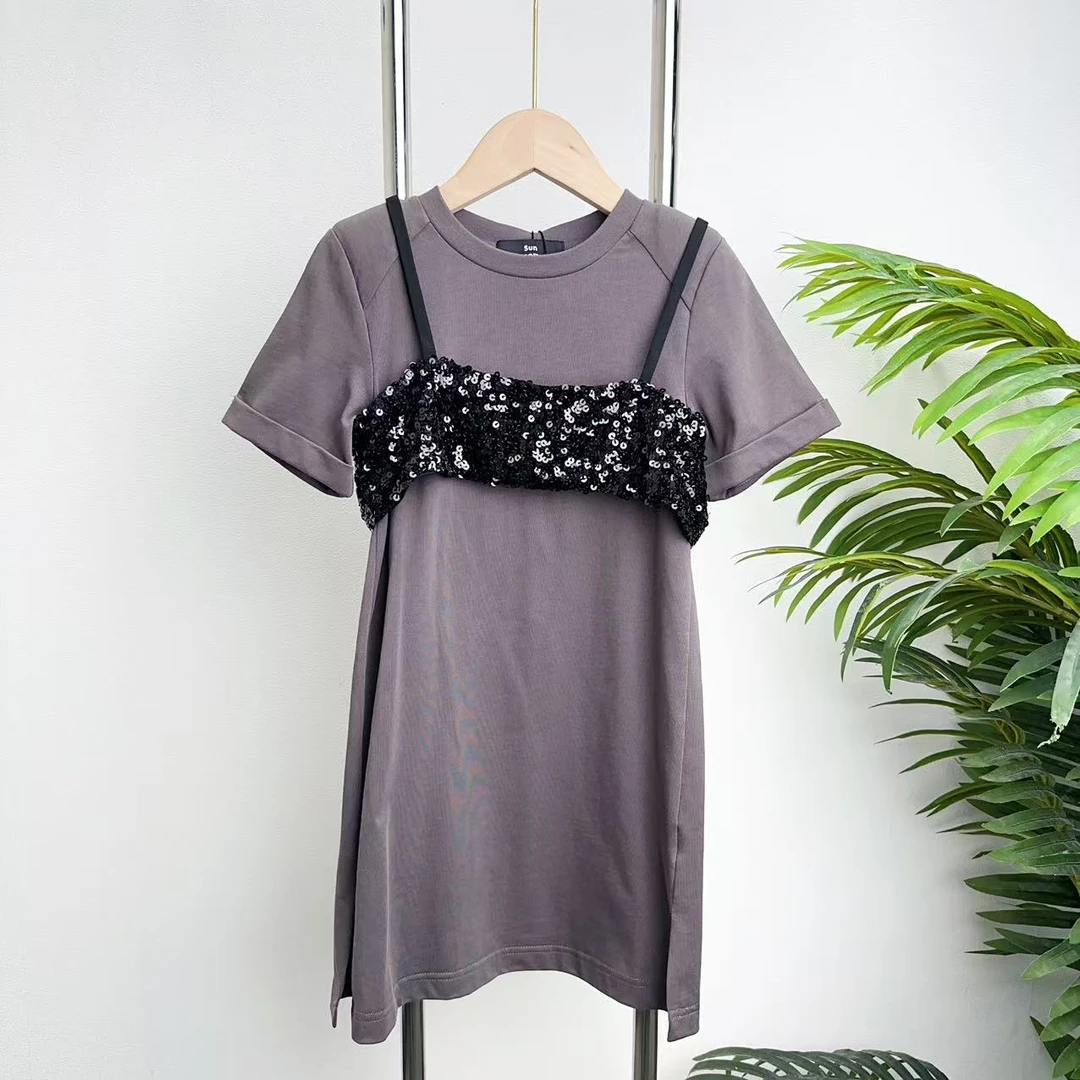 【1810A】黑色连衣裙套装B0-2