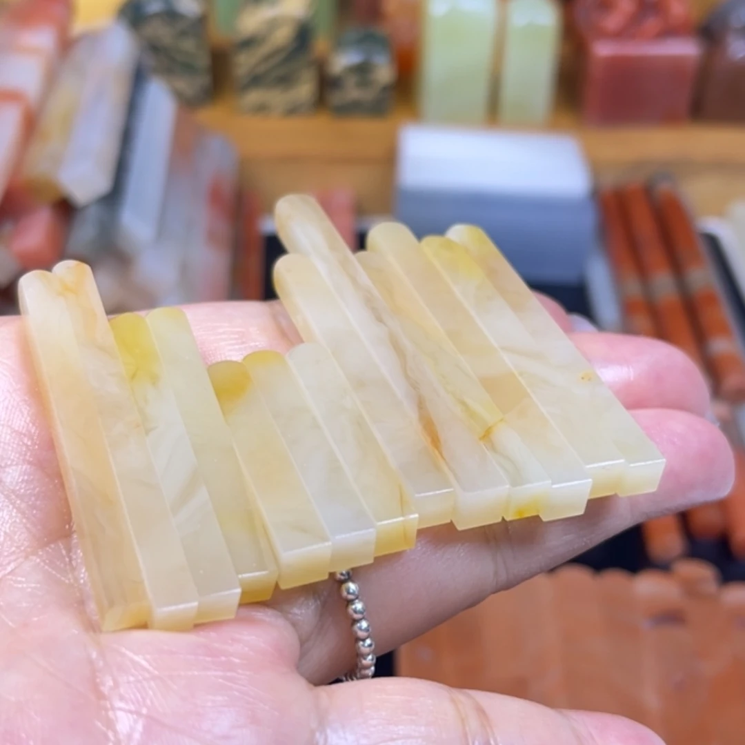 印石青田石老挝石0.4-0.5左右×13