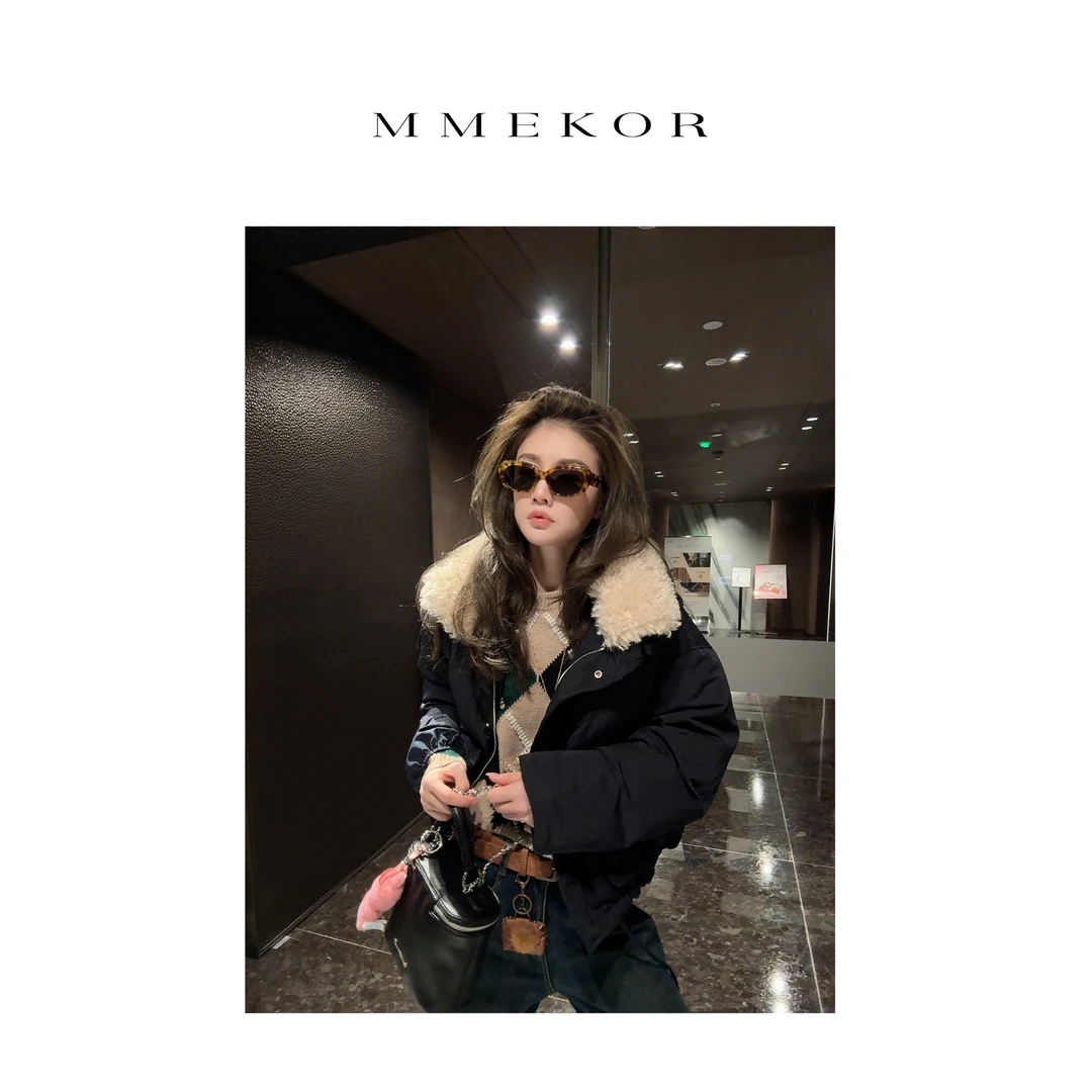 MMEKOR“雪川派克”羽绒服 2025新款秋款摩登街头外套 30515