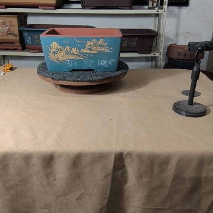 花盆紫砂宝蓝色大号马槽