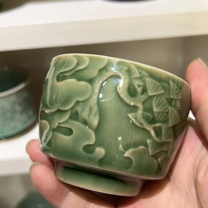 龙泉敬悦青瓷品茗杯