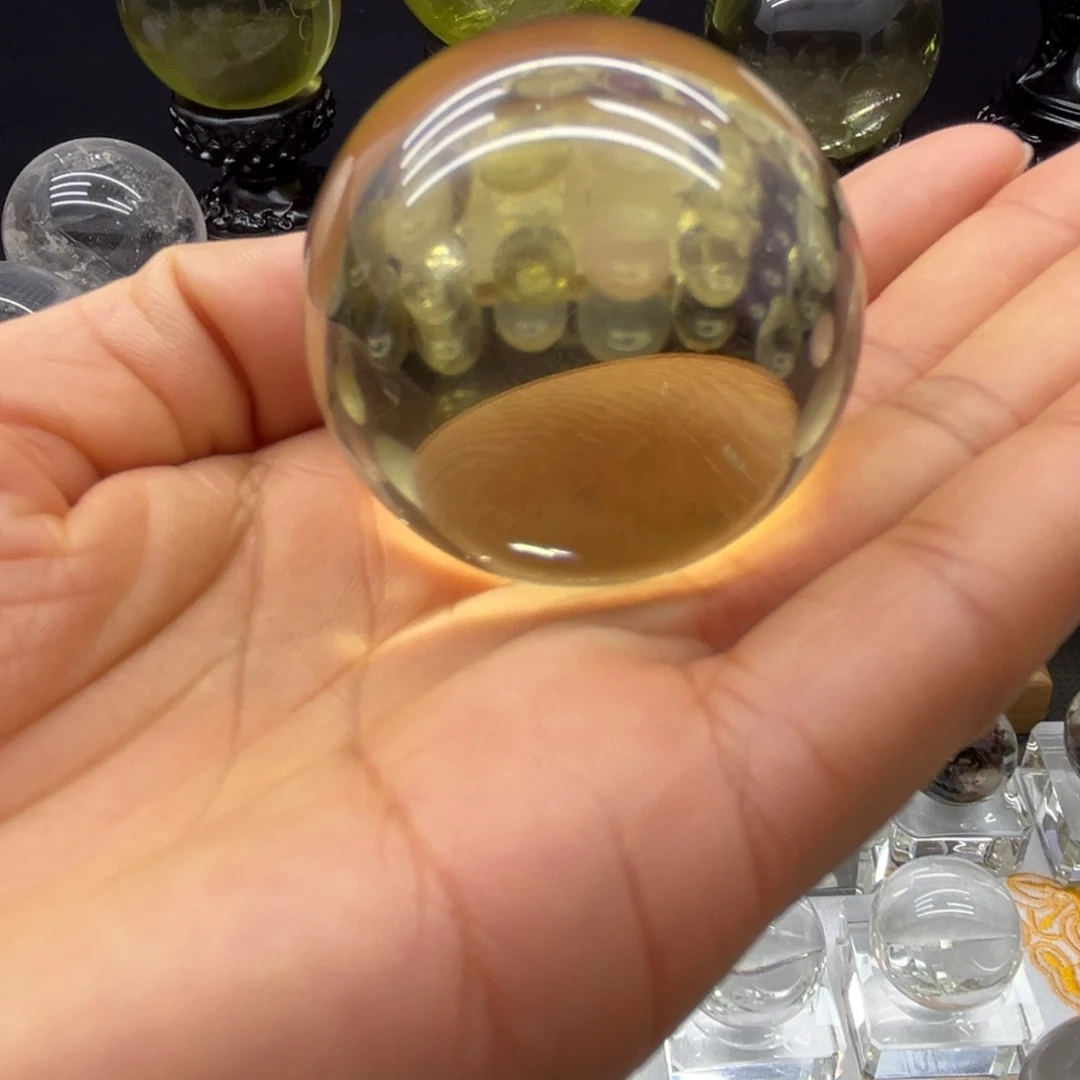 水晶未镶嵌珠宝半成品4.52公分