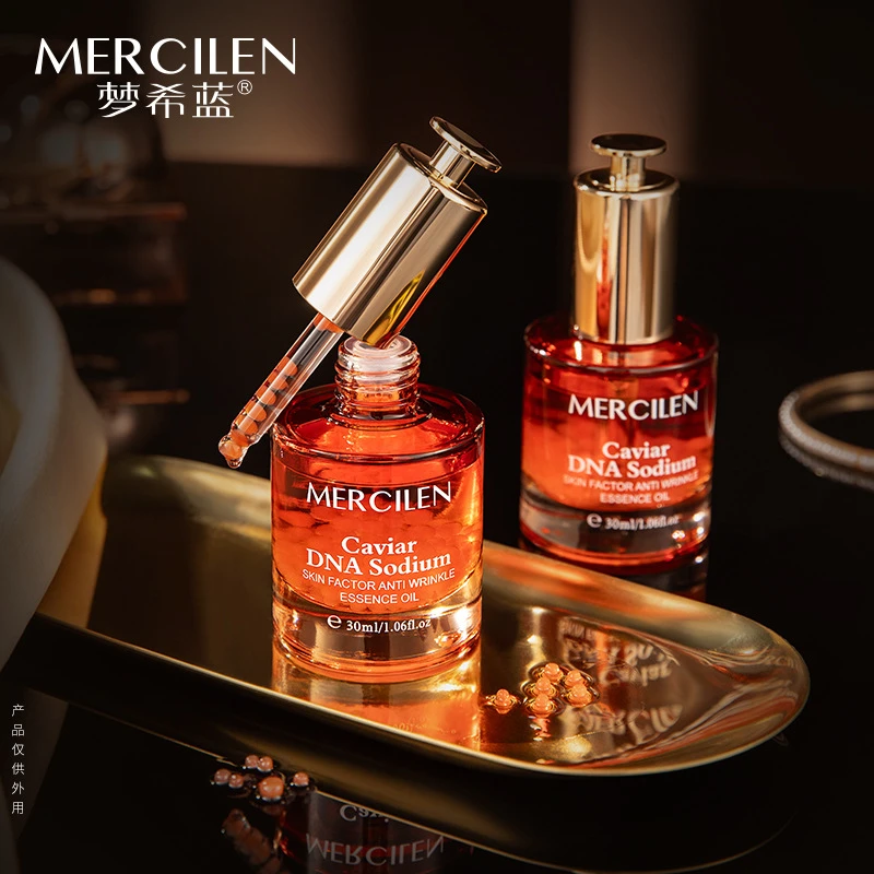 梦希蓝鱼子DNA钠肌因抗皱精华油30ml保湿紧致精华抗皱护肤油补水