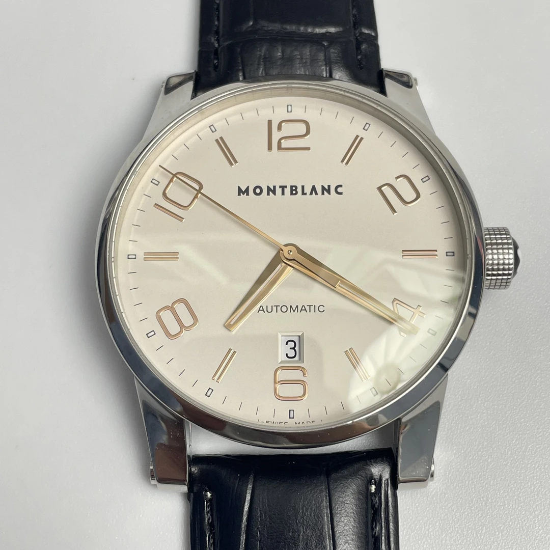 99新 Montblanc/万宝龙 时光行者/自动机械/白盘/42mm/单表原扣